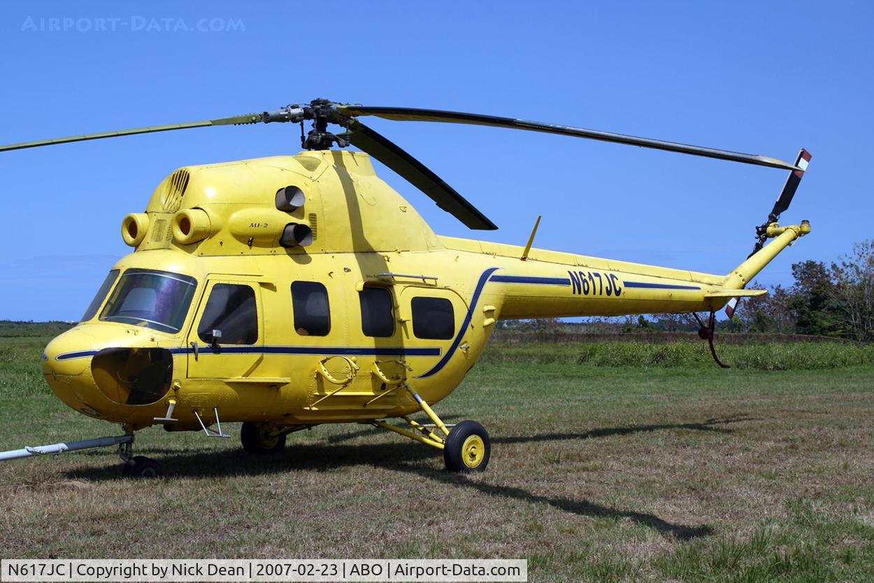 N617JC, Mil (PZL-Swidnik) Mi-2 C/N 6002, ABO (Arecibo)
