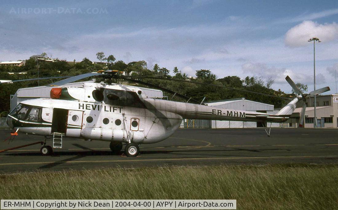 ER-MHM, 1992 Mil Mi-8 17MTV-1 Hip C/N 95881, AYPY