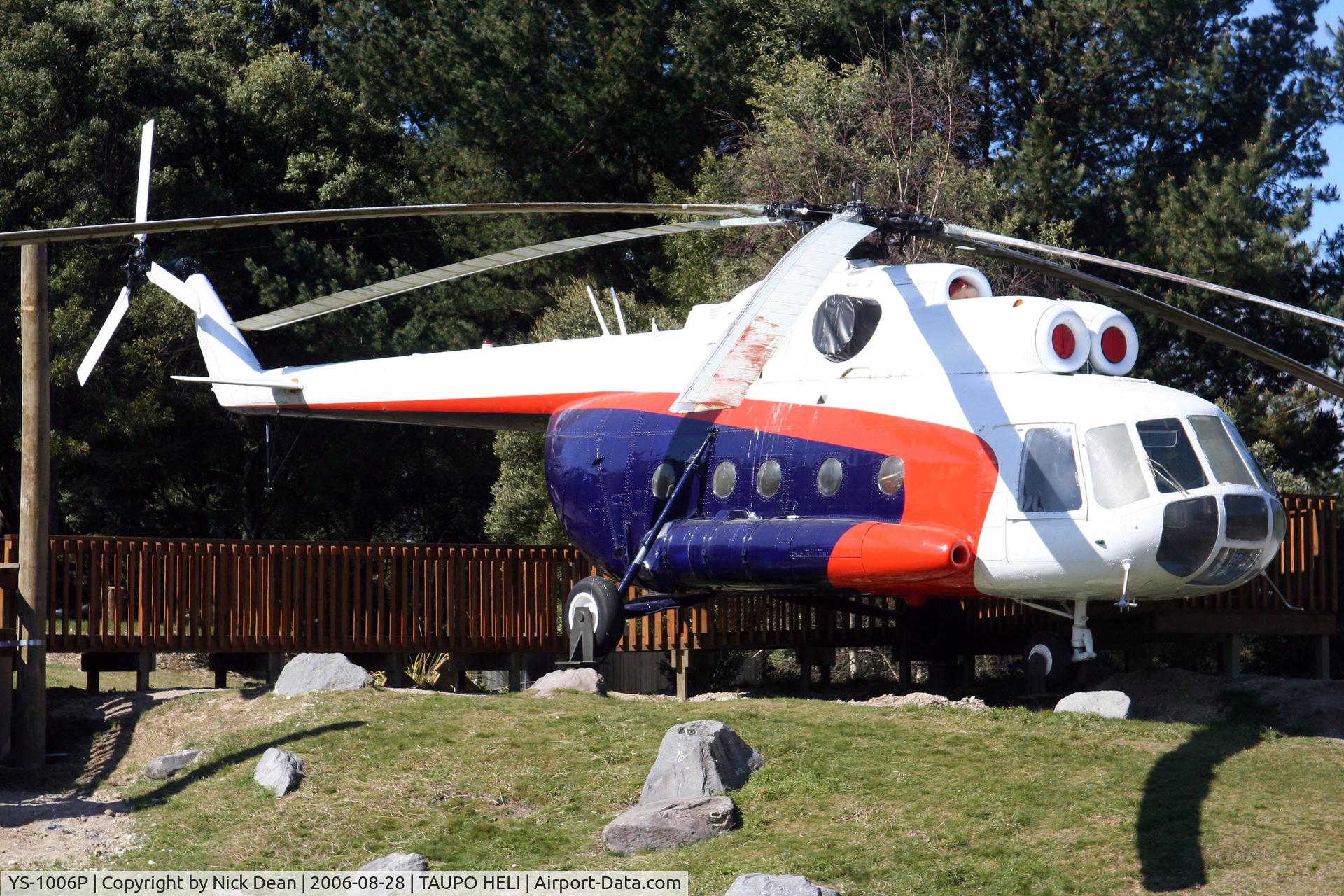 YS-1006P, 1972 Mil Mi-8TS Hip C/N 40705, Taupo Heliport