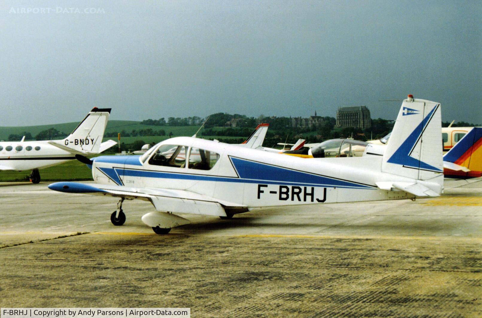 F-BRHJ, SIAI-Marchetti S-205-18F C/N 4-268, Old print of this Siai visiting Shoreha
