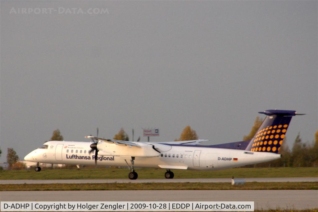 D-ADHP, 1998 De Havilland Canada DHC-8-402 Dash 8 C/N 4003, Evening shuttle from Munich