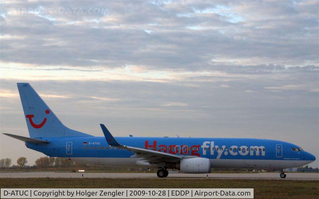 D-ATUC, 2006 Boeing 737-8K5 C/N 34684, Ready for a take off to Mallorca