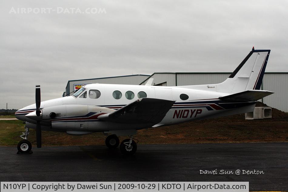 N10YP, 1967 Beech 65-A90 King Air C/N LJ-265, Denton