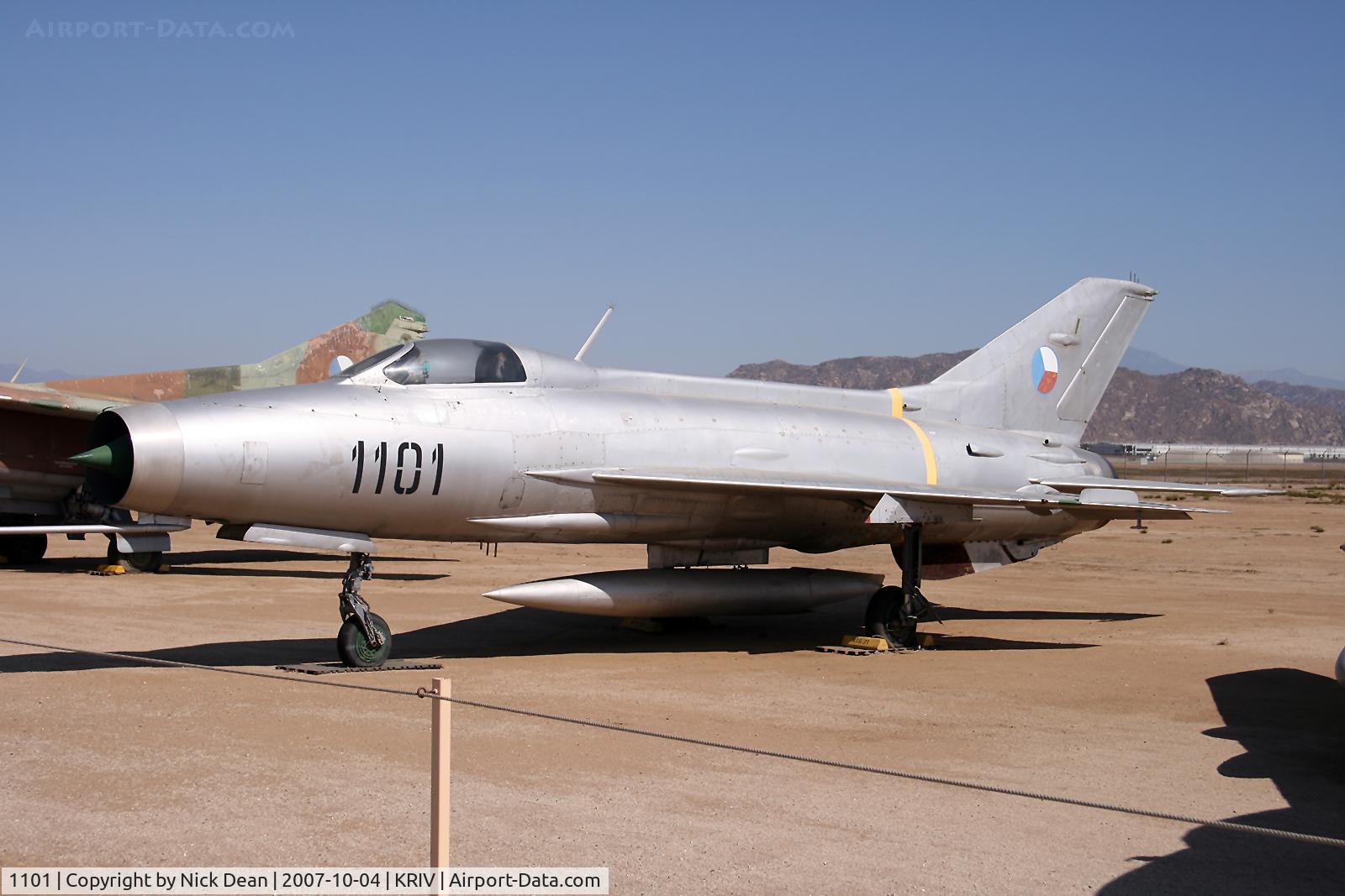 1101, Mikoyan-Gurevich MiG-21F-13 C/N 161101, KRIV