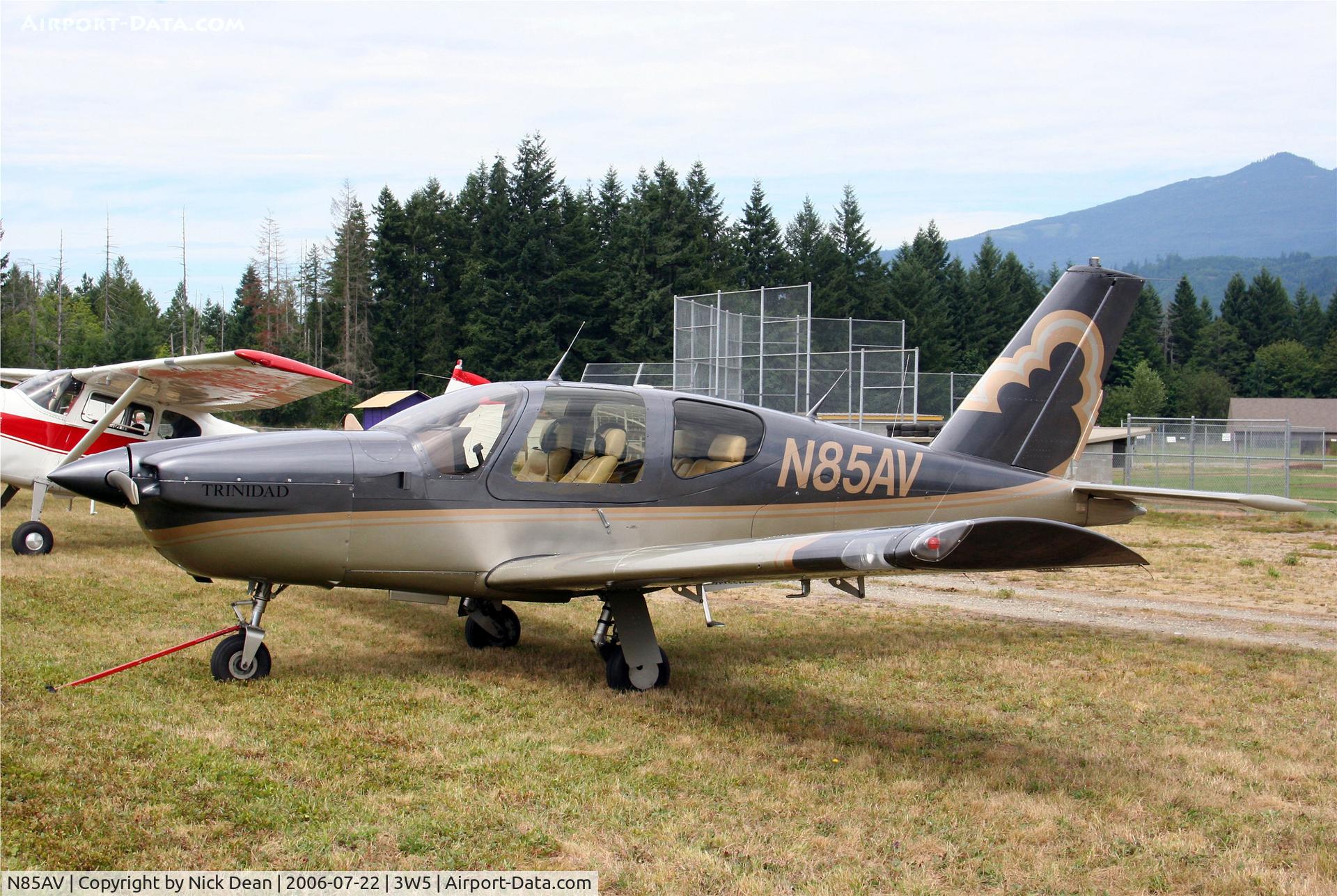 N85AV, 1985 Socata TB-20 TRINIDAD C/N 458, 3W5