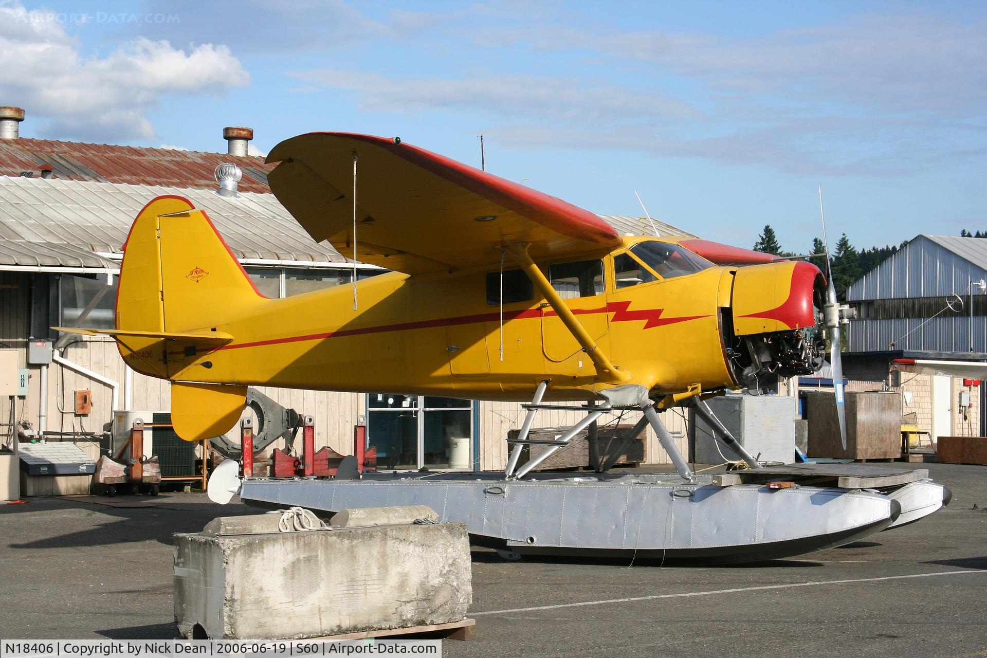 N18406, 1937 Stinson SR-9C Reliant C/N 5312, S60