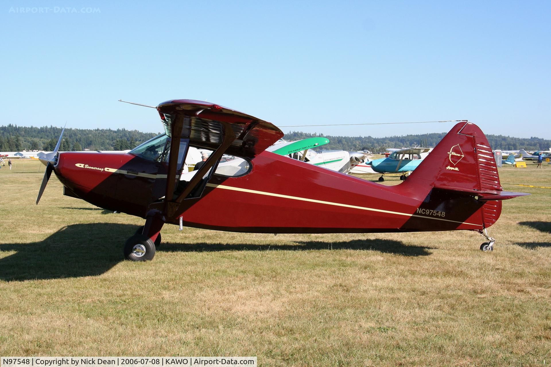 N97548, 1946 Stinson 108 Voyager C/N 108548, KAWO