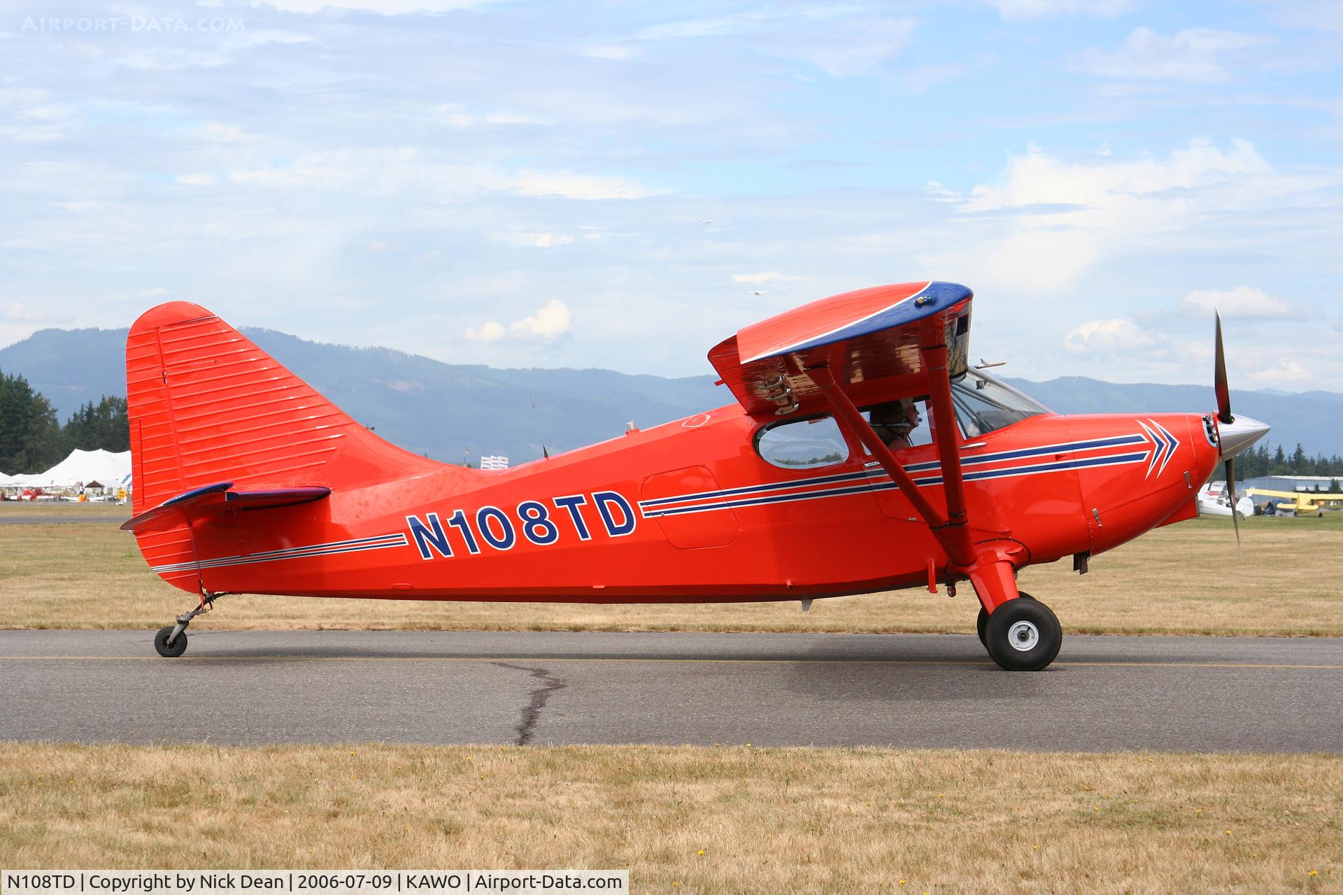 N108TD, Stinson 108-3 Voyager C/N 108-4288, KAWO