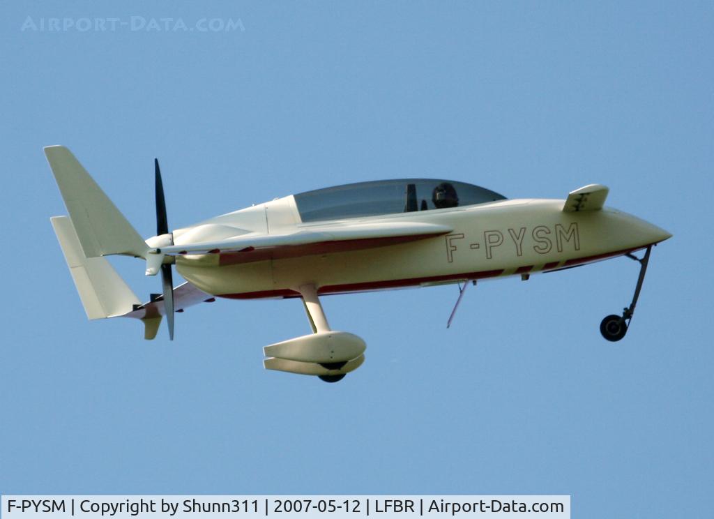 F-PYSM, Rutan VariEze C/N 2048, Come back from his demo on Air Expo Airshow 2007