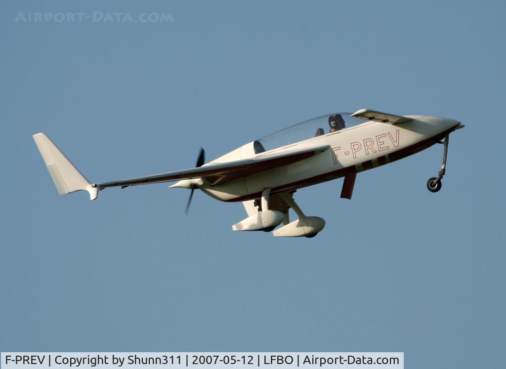 F-PREV, Rutan VariEze C/N 1961, Come back from his demo during Air Expo Airshow 2007