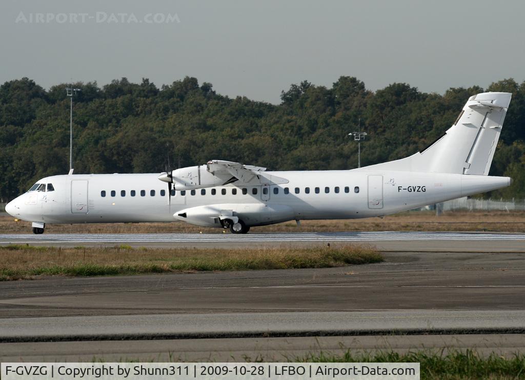 F-GVZG, 1989 ATR 72-201 C/N 145, Ready for take off rwy 14L