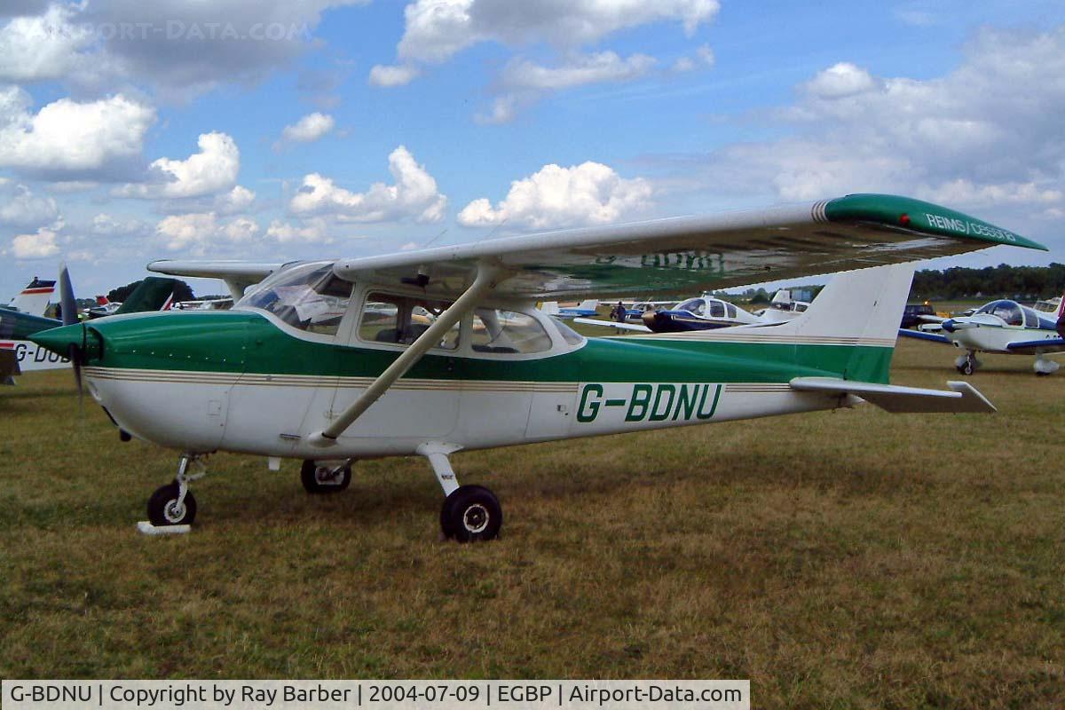 G-BDNU, 1976 Reims F172M Skyhawk Skyhawk C/N 1405, Seen at the PFA Fly in 2004 Kemble UK.