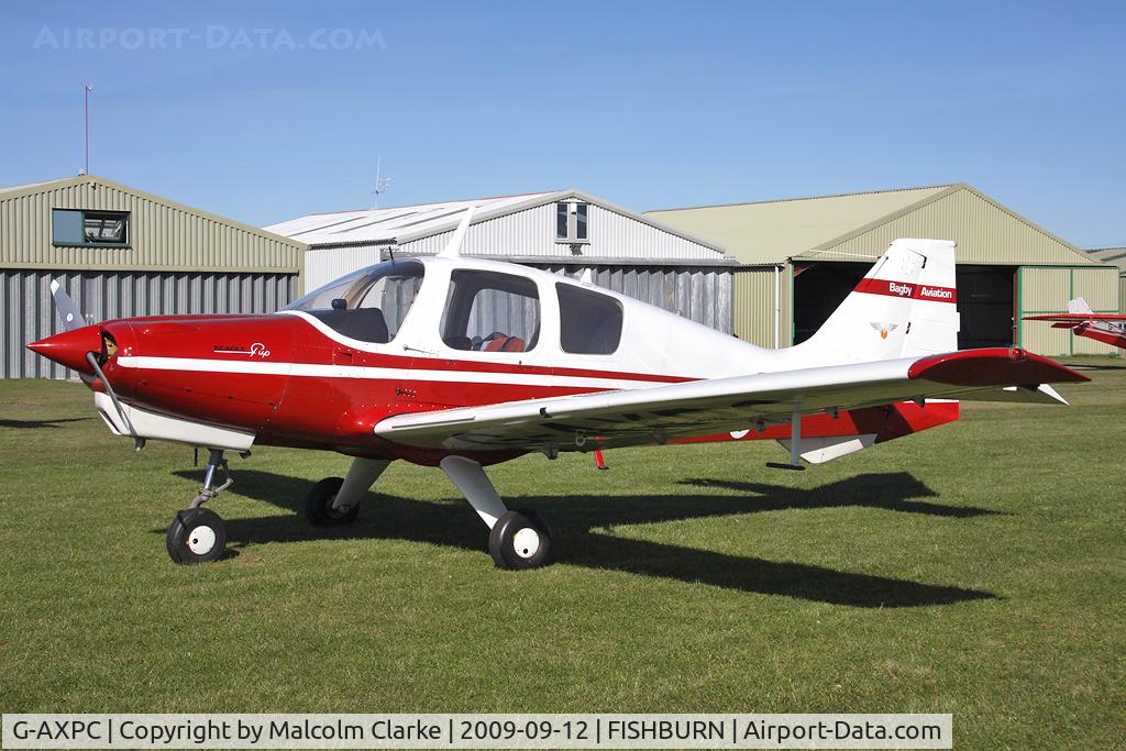 G-AXPC, 1969 Beagle B-121 Pup Series 1 (Pup 100) C/N B121-119, Beagle B121 Series 1 at Fishburn Airfield, Co Durham, UK.