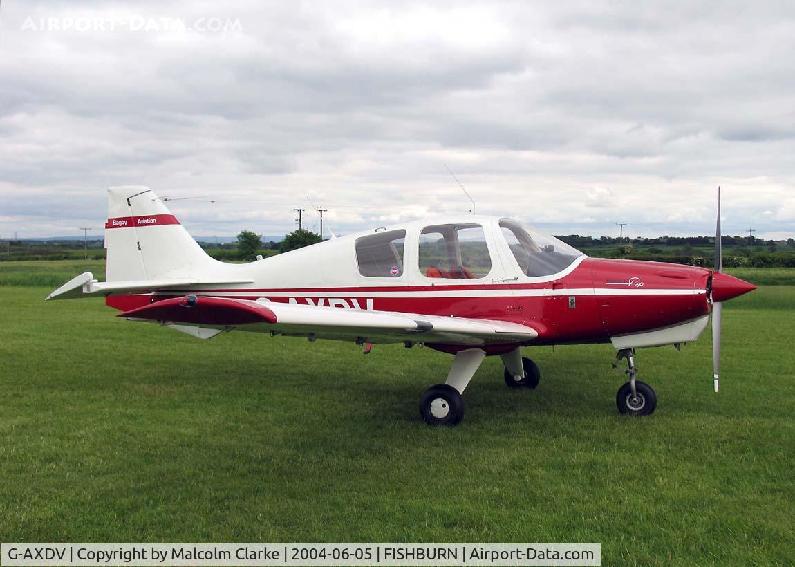 G-AXDV, 1969 Beagle B-121 Pup Series 1 (Pup 100) C/N B121-049, Beagle B121 Series 1 at Fishburn Airfield, Co Durham, UK in 2004.