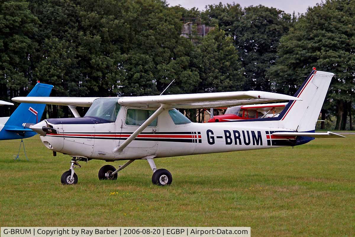 G-BRUM, 1979 Cessna A152 Aerobat C/N A152-0870, Seen at PFA Flying for Fun Kemble 2006
