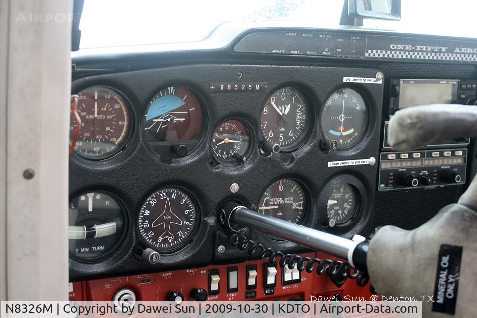 N8326M, 1969 Cessna A150K Aerobat C/N A15000026, Denton
