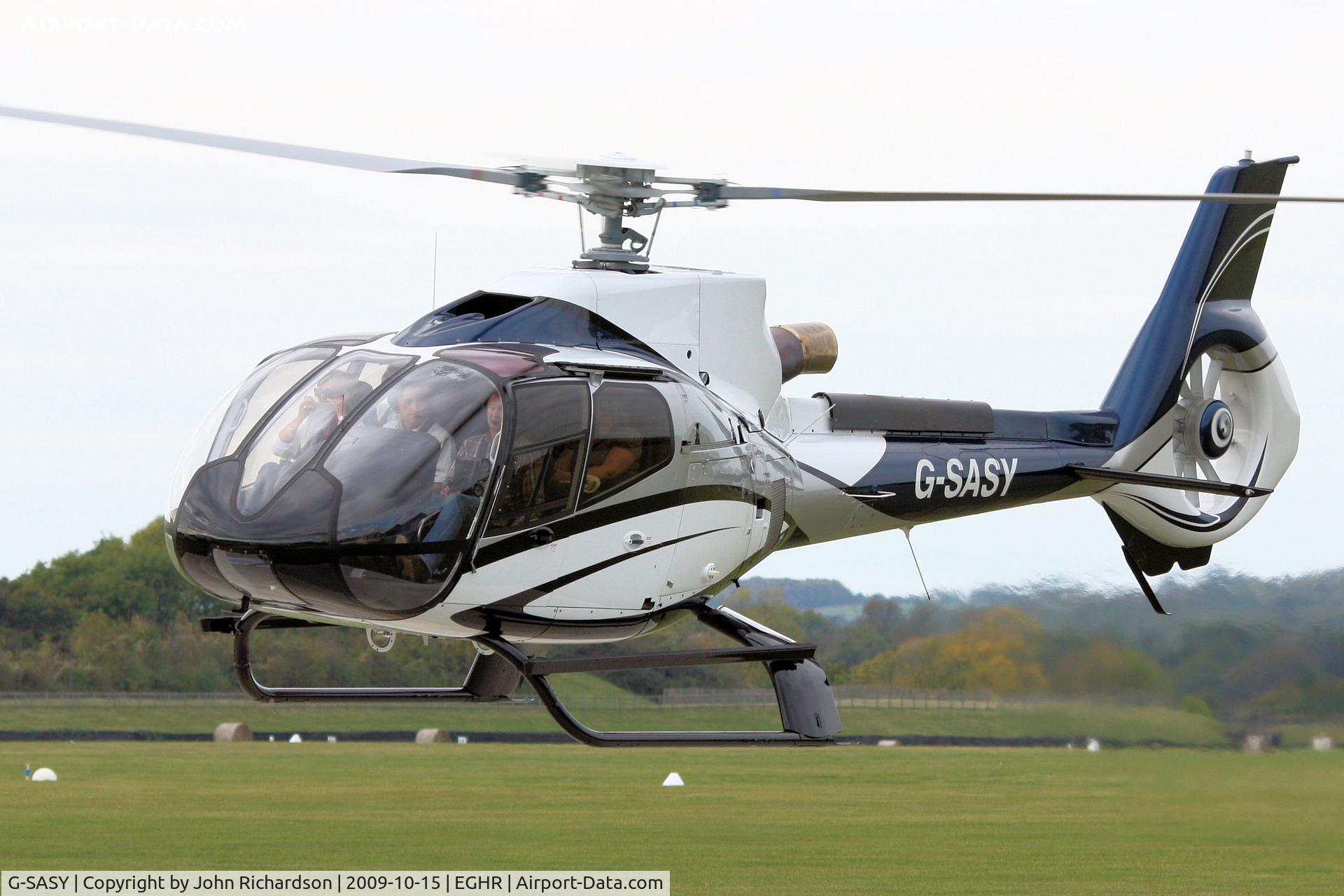 G-SASY, 2009 Eurocopter EC-130B-4 (AS-350B-4) C/N 4760, At Goodwood