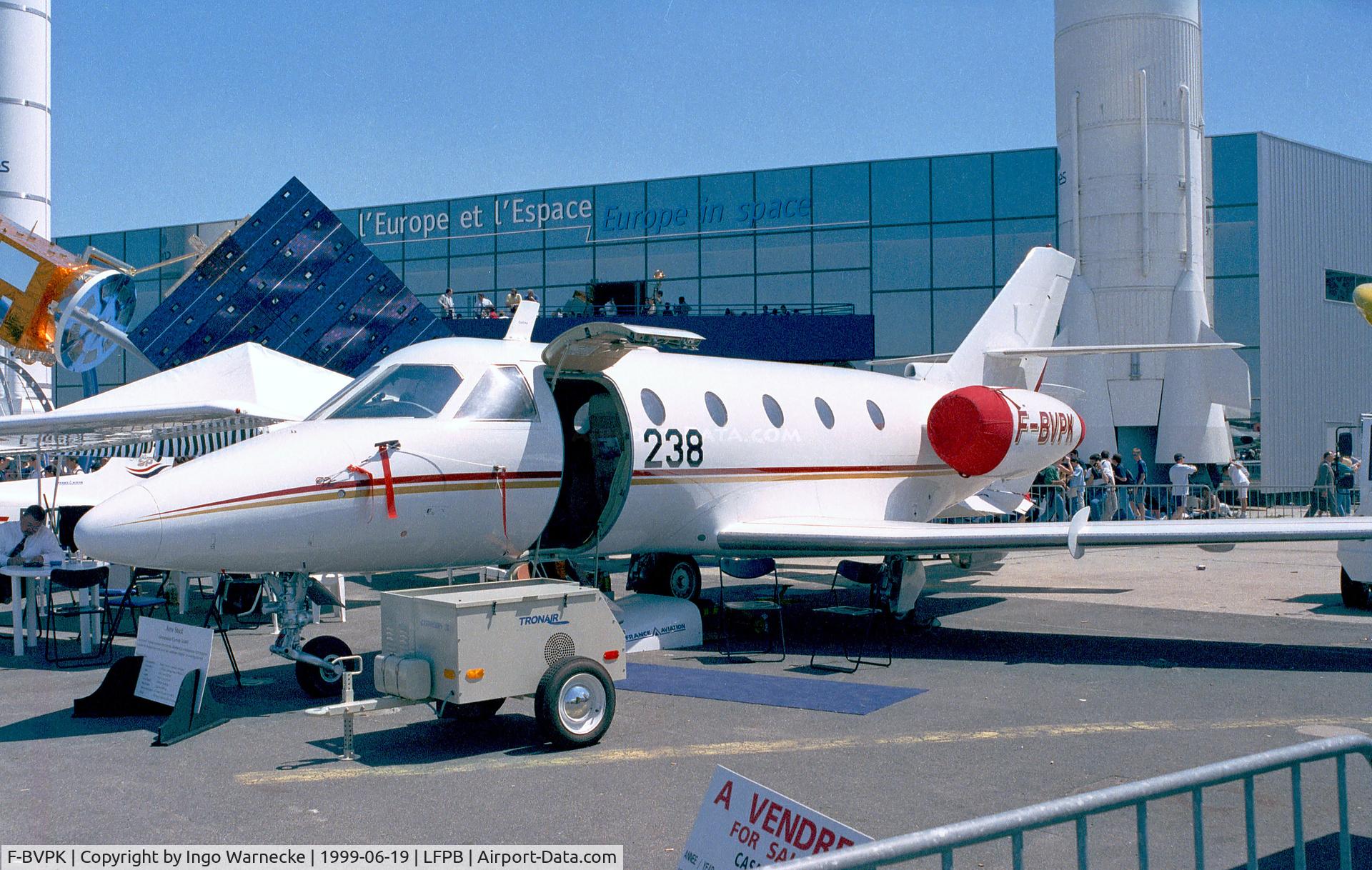 F-BVPK, 1974 Aerospatiale SN-601 Corvette C/N 7, Aerospatiale SN.601 Corvette at the Aerosalon 1999, Paris