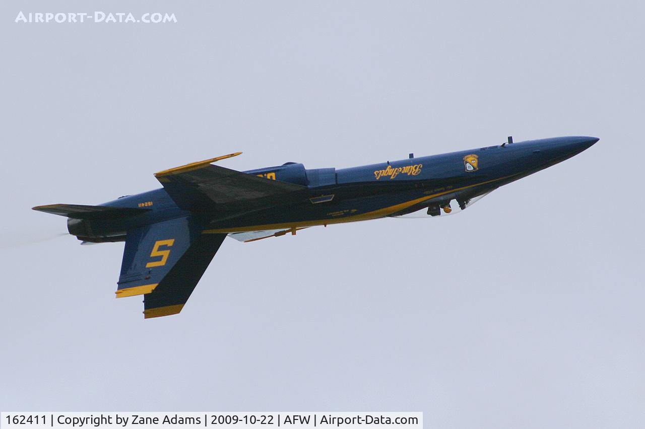 162411, McDonnell Douglas F/A-18A Hornet C/N 0243, US Navy Blue Angels - Solo practice - Alliance Airshow 2009