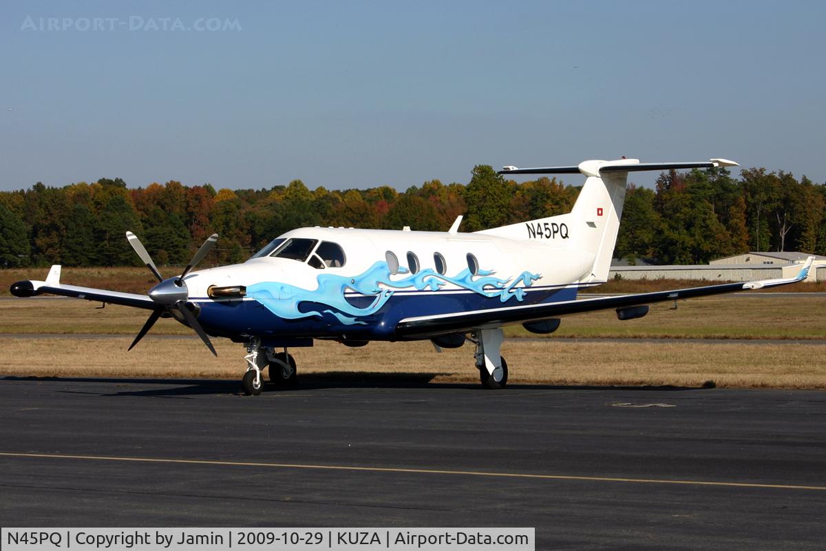 N45PQ, 2001 Pilatus PC-12/45 C/N 367, Water exhaust?
