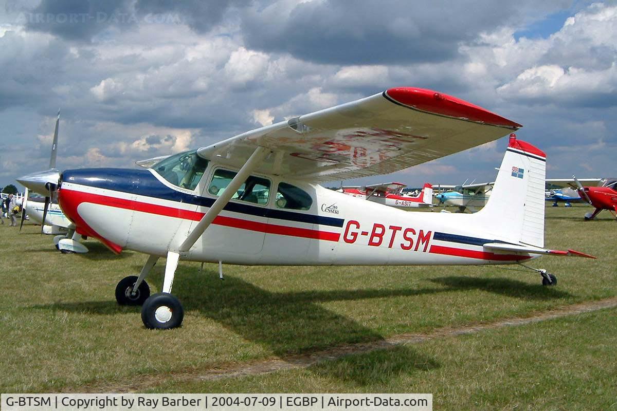 G-BTSM, 1957 Cessna 180A C/N 32678, Seen at the PFA Fly in 2004 Kemble UK.