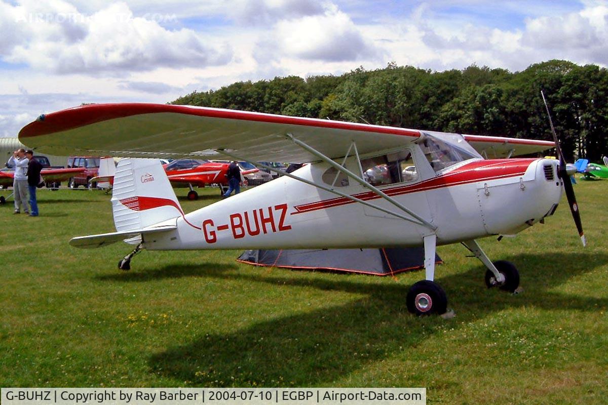 G-BUHZ, 1948 Cessna 120 C/N 14950, Seen at the PFA Fly in 2004 Kemble UK.