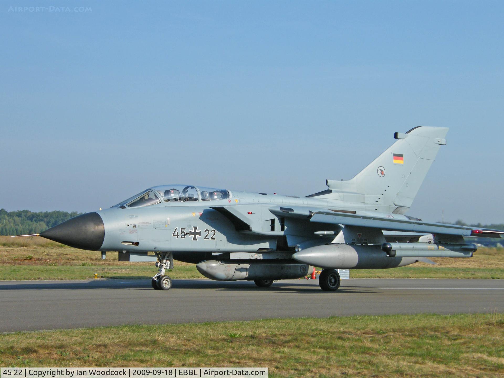 45 22, Panavia Tornado IDS C/N 558/GS170/4222, Tornado IDS/German Air Force/Kleine Brogel