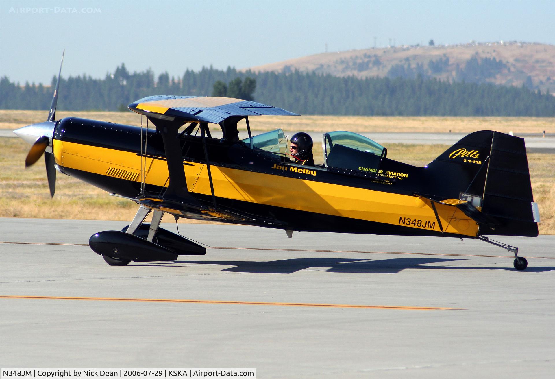 N348JM, 1997 Pitts S-1-11B Super Stinker C/N 4002, KSKA