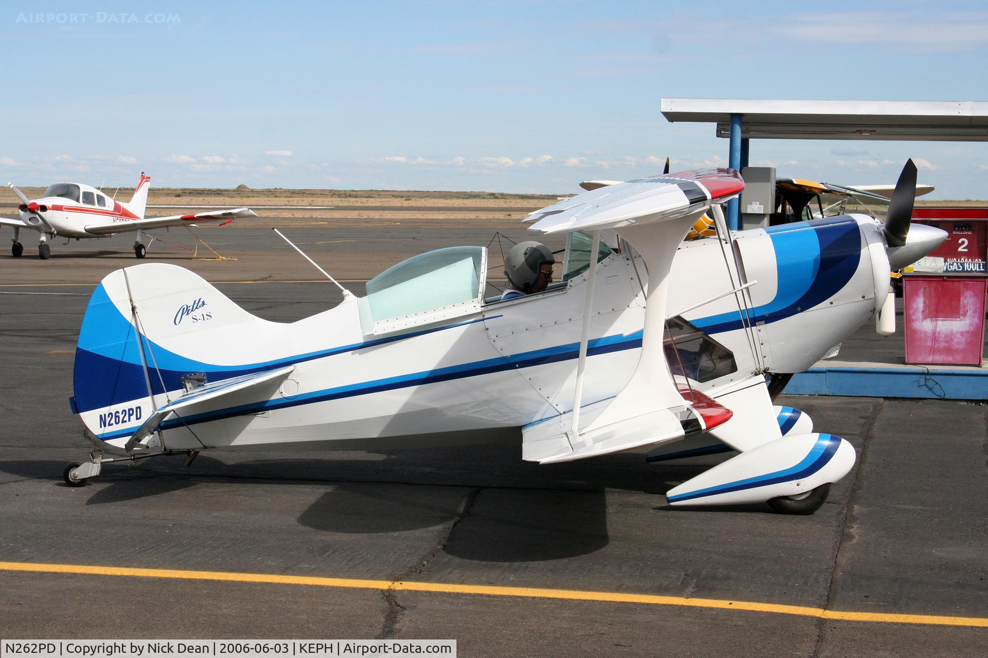 N262PD, 1991 Pitts S-1S Special C/N 01 (N262PD), KEPH