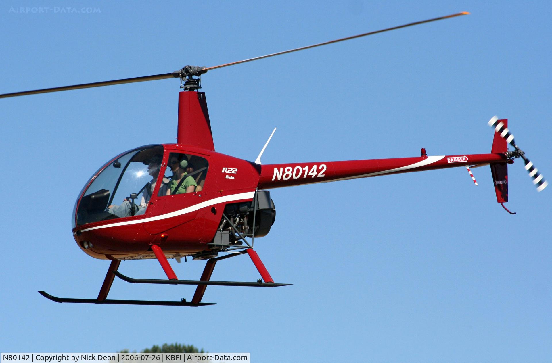 N80142, 1989 Robinson R22 Beta C/N 0992, KBFI