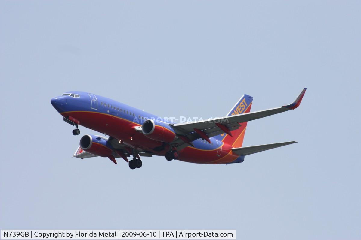 N739GB, 1998 Boeing 737-7H4 C/N 29275, Southwest 737-700
