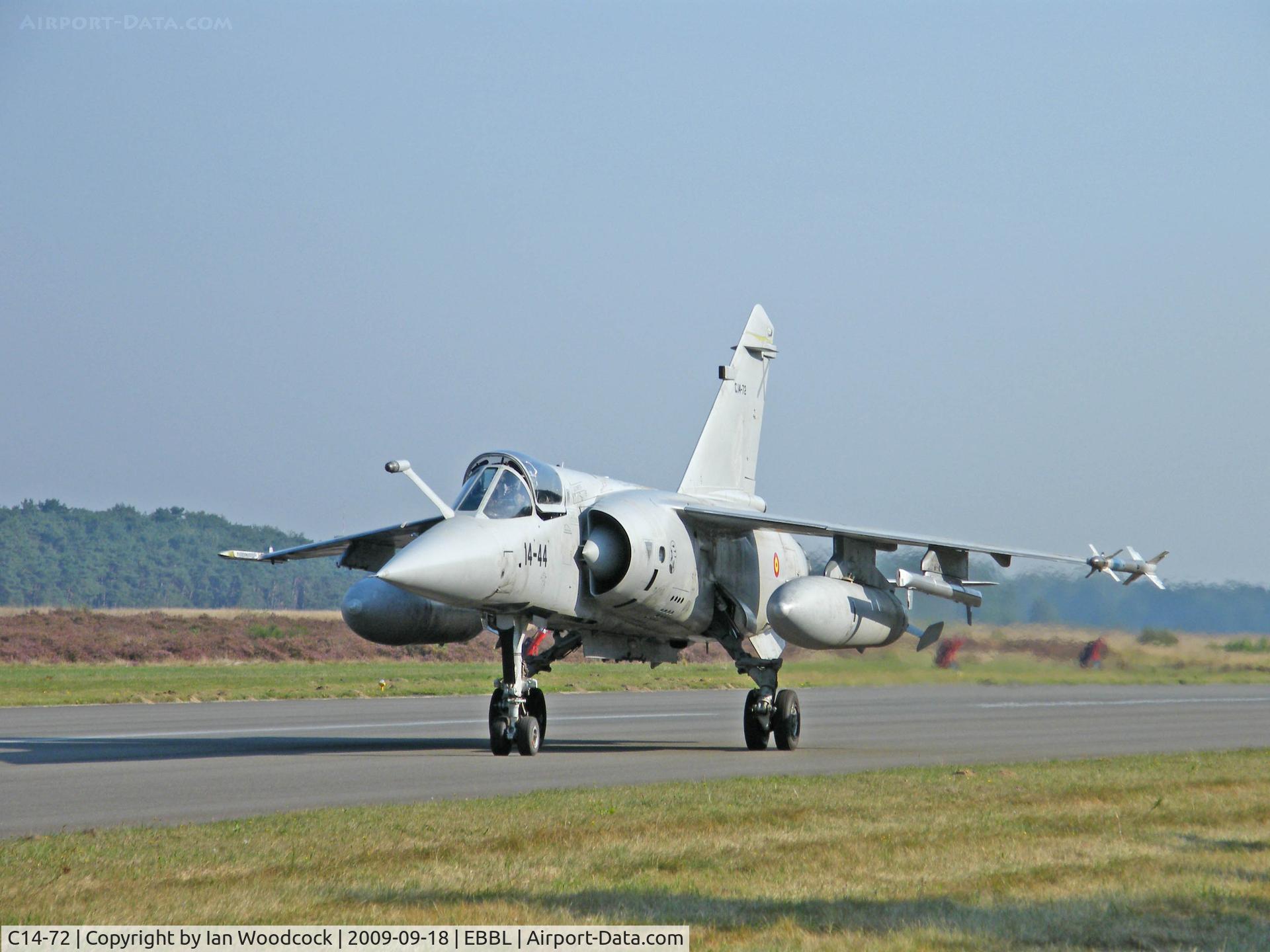 C14-72, Dassault Mirage F.1M C/N SPF172, Dassault Mirage F1-EEM/Spanish Air Force/Kleine Brogel