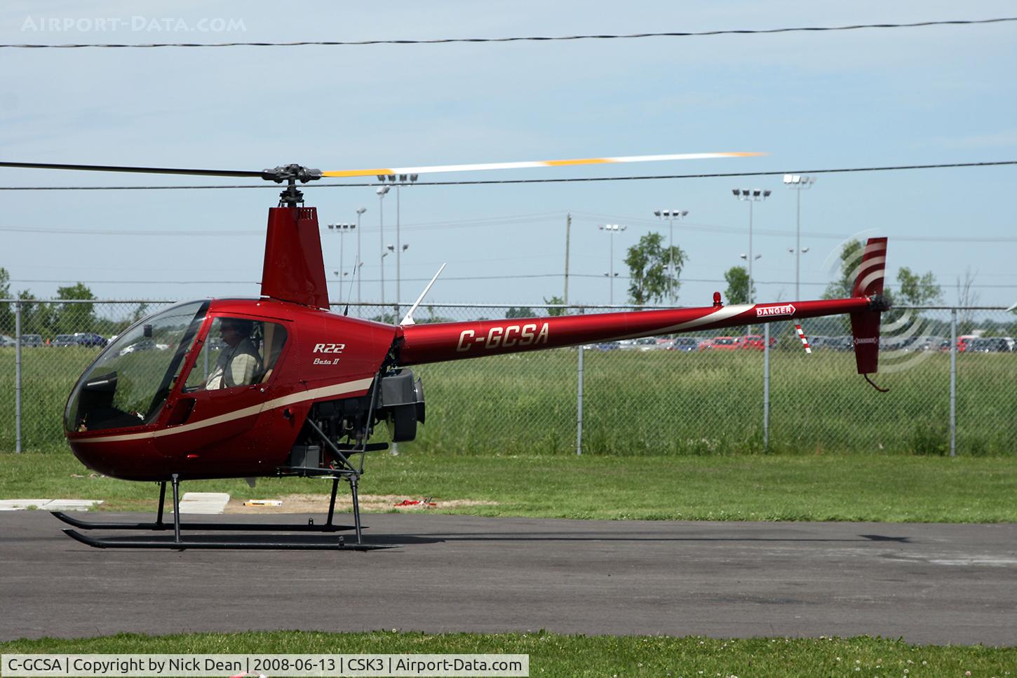C-GCSA, 2005 Robinson R22 BETA C/N 3933, CSK3 Maskouche Quebec