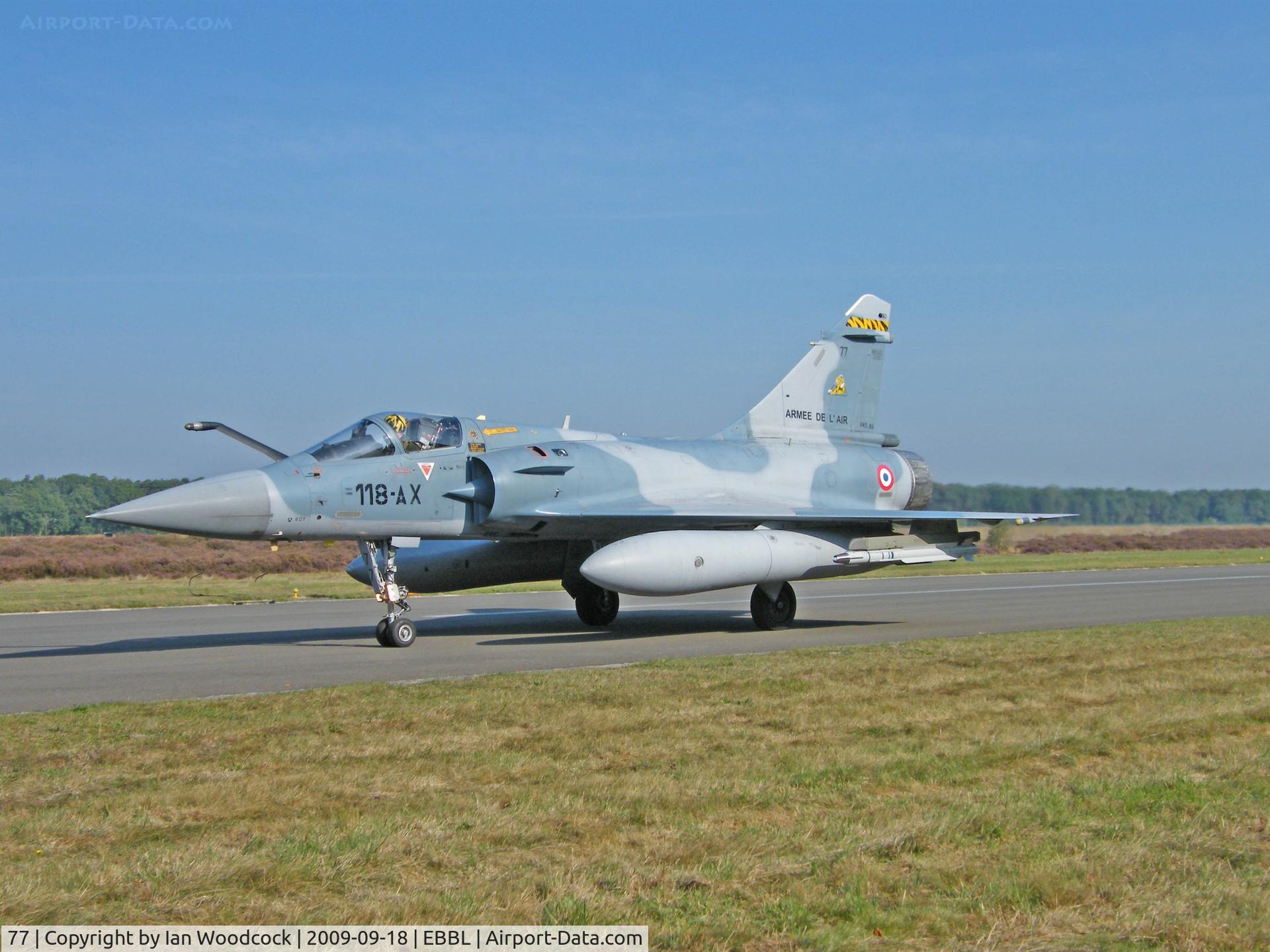77, Dassault Mirage 2000-5F C/N 317, Dassault Mirage 2000-5F/French Air Force/Kleine Brogel