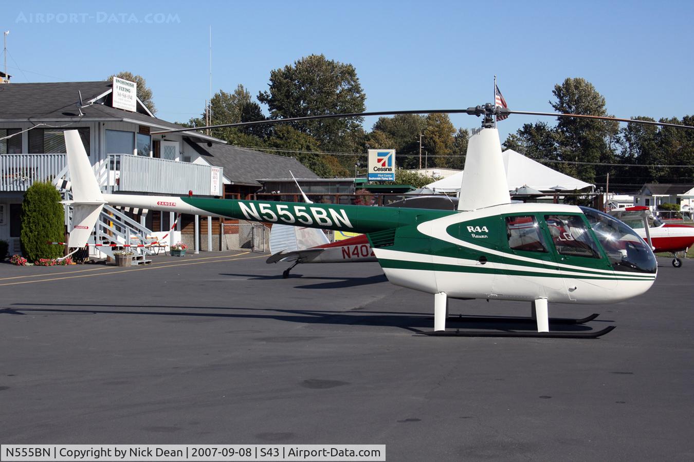 N555BN, 2001 Robinson R44 C/N 1079, S43