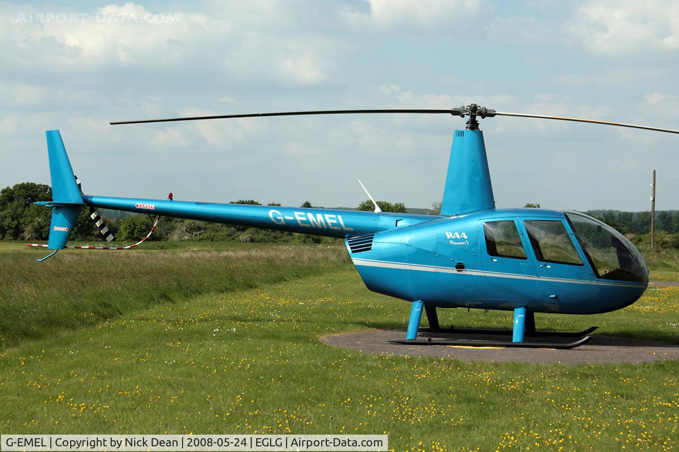G-EMEL, 2007 Robinson R44 C/N 1726, EGLG