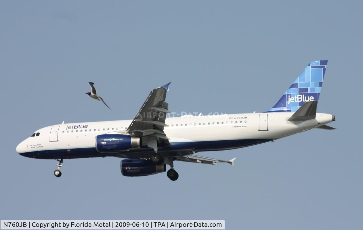 N760JB, 2008 Airbus A320-232 C/N 3659, Jet Blue A320