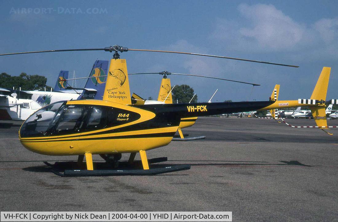 VH-FCK, 2003 Robinson R44 Clipper II C/N 10120, YHID