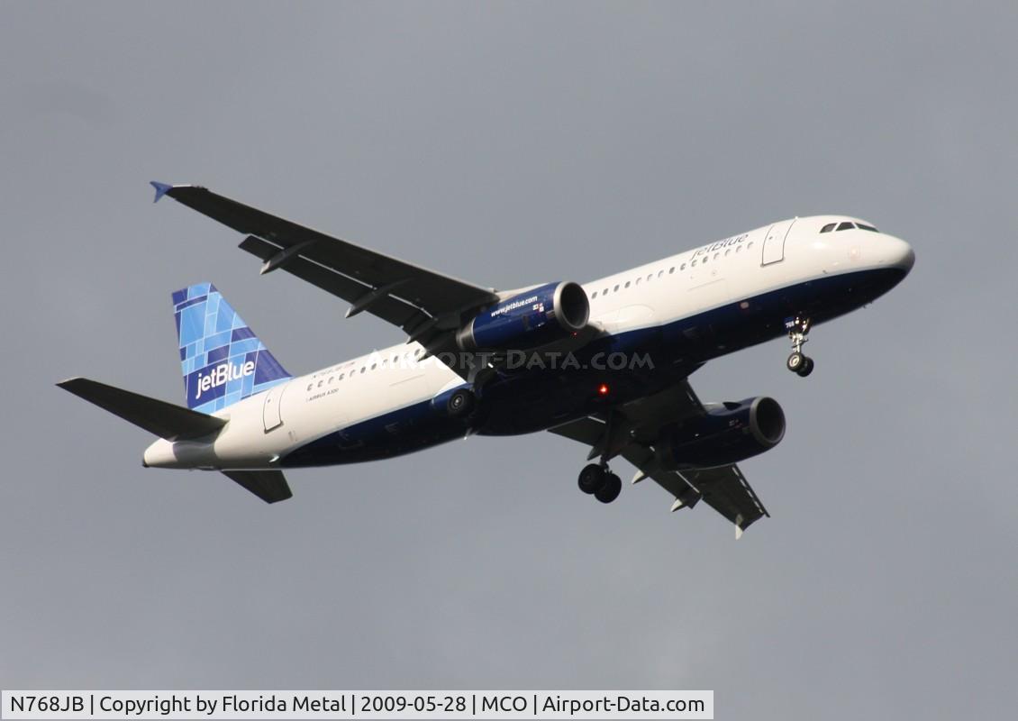 N768JB, 2008 Airbus A320-232 C/N 3760, Jet Blue A320