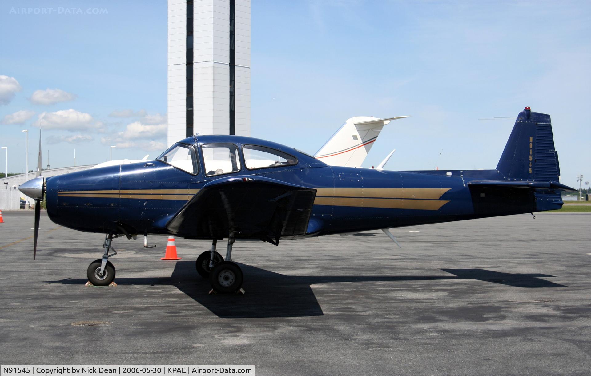 N91545, 1946 North American Navion (NA-145) C/N NAV-4-136, KPAE