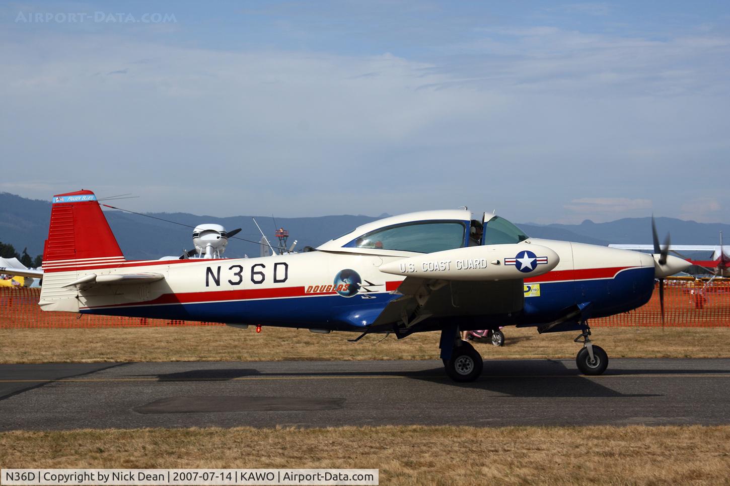 N36D, 1950 Ryan Navion B C/N NAV-4-2217B, KAWO