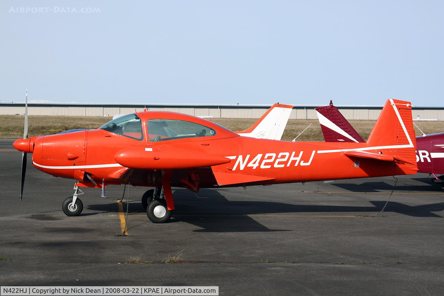 N422HJ, 1951 Ryan Navion B C/N NAV-4-2289B, KPAE