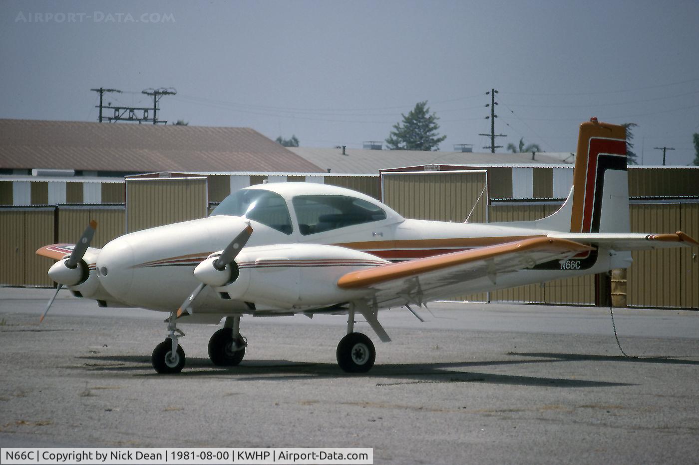 N66C, 1951 Riley-Temco D-16 Twin Navion C/N TTN-42 (NAV-4-2278B), KWHP