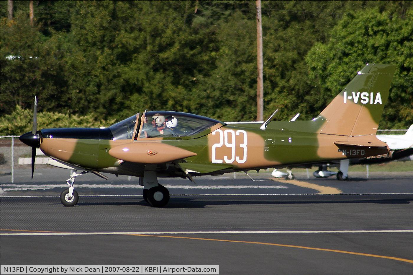 N13FD, 1975 SIAI-Marchetti SF-260SB C/N 10-09, KBFI