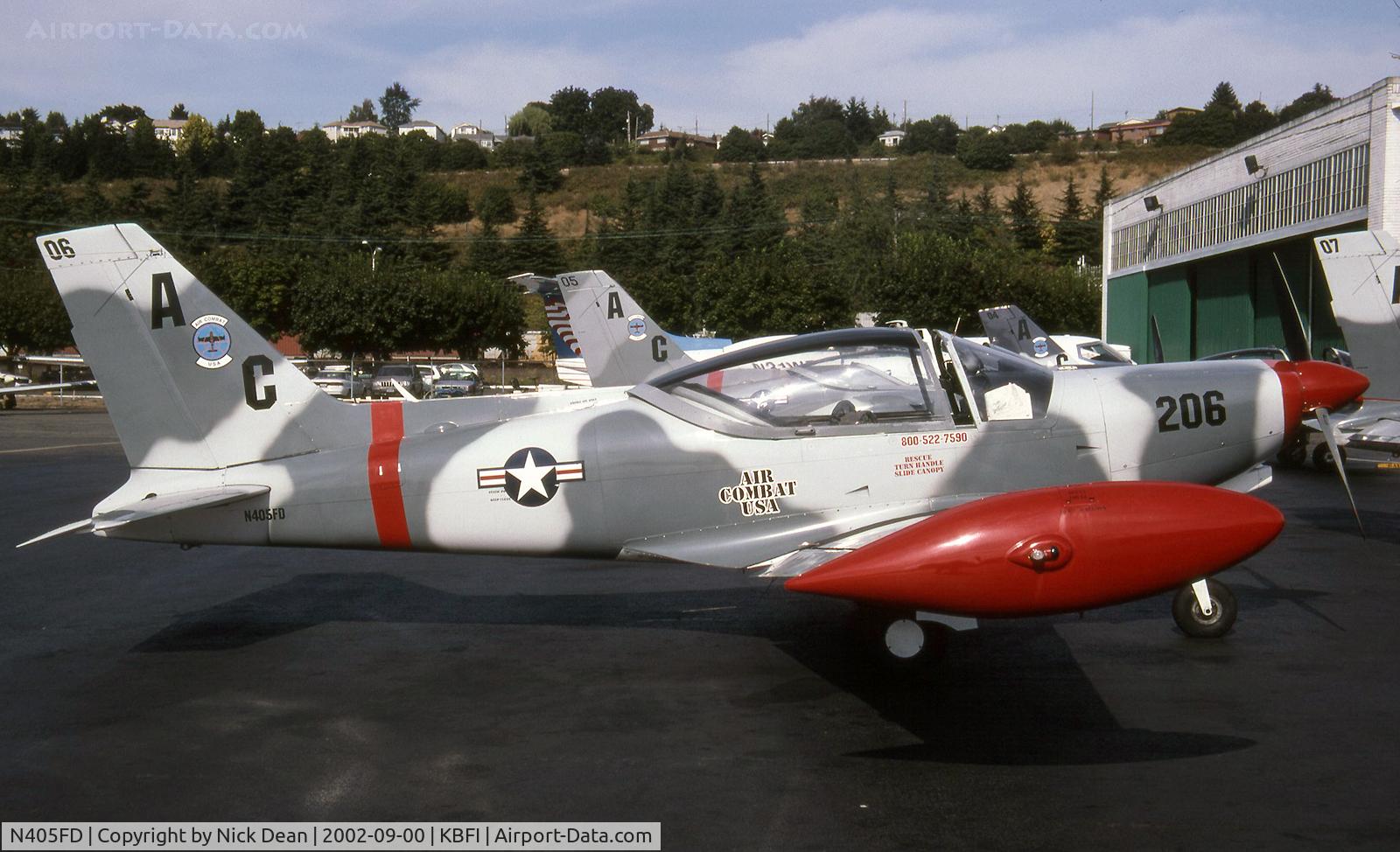 N405FD, 1990 SIAI-Marchetti SF-260D C/N 770, KBFI