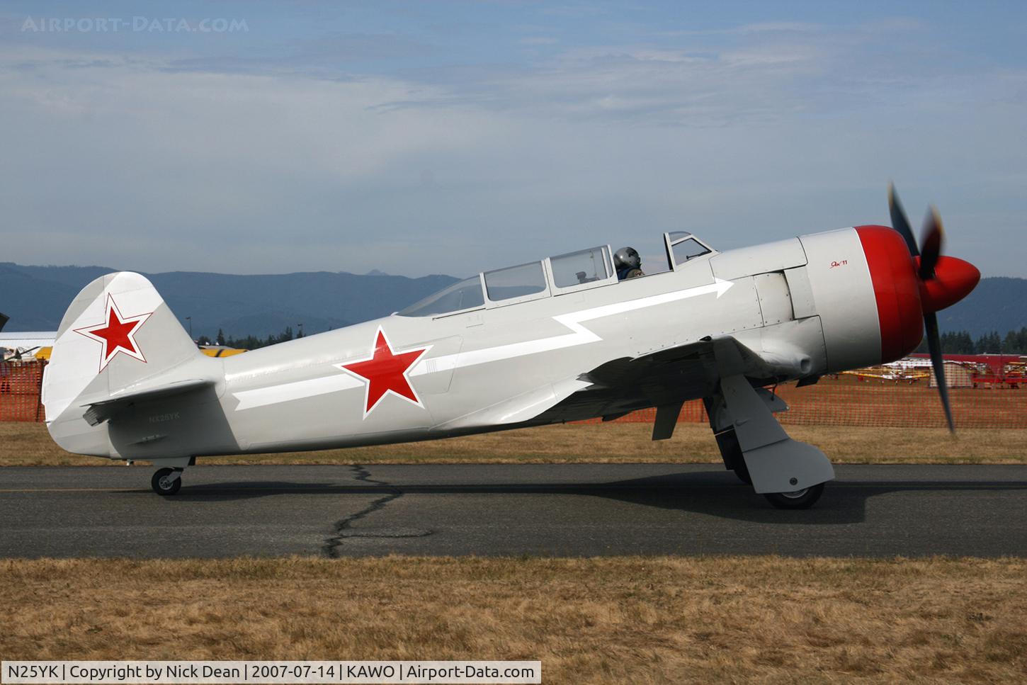 N25YK, 1955 Yakovlev Yak-11 C/N 25 III/25, KAWO