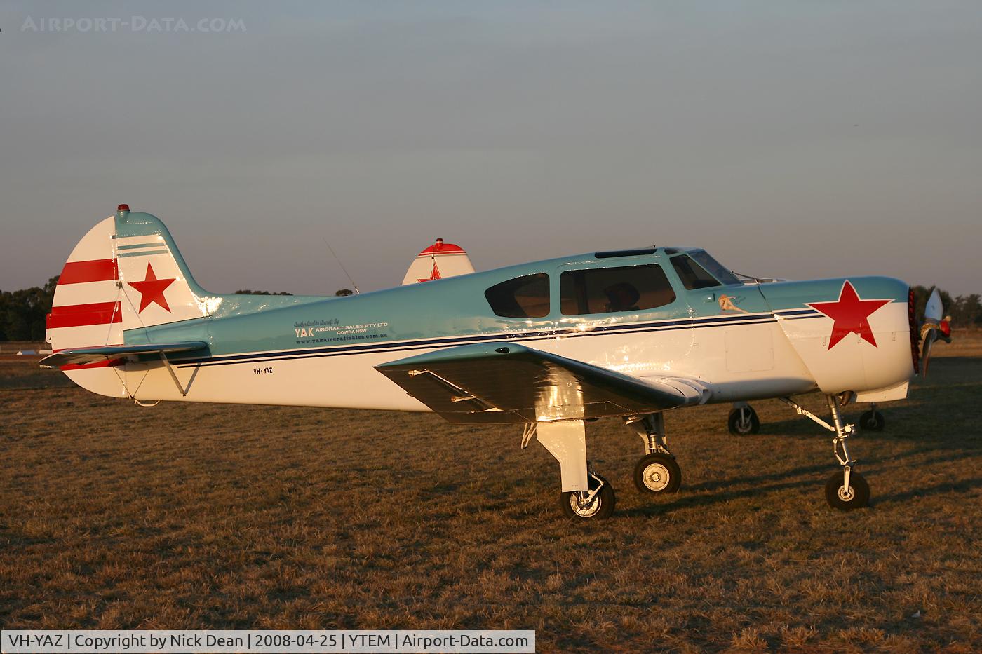 VH-YAZ, Yakovlev 18T C/N 5200210, YTEM