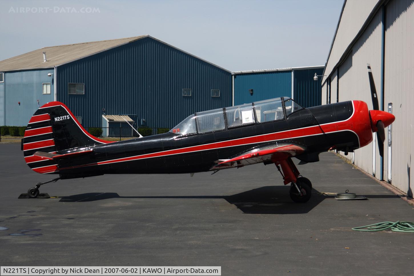 N221TS, 2001 Yakovlev (Aerostar) Yak-52TW C/N 0112229, KAWO