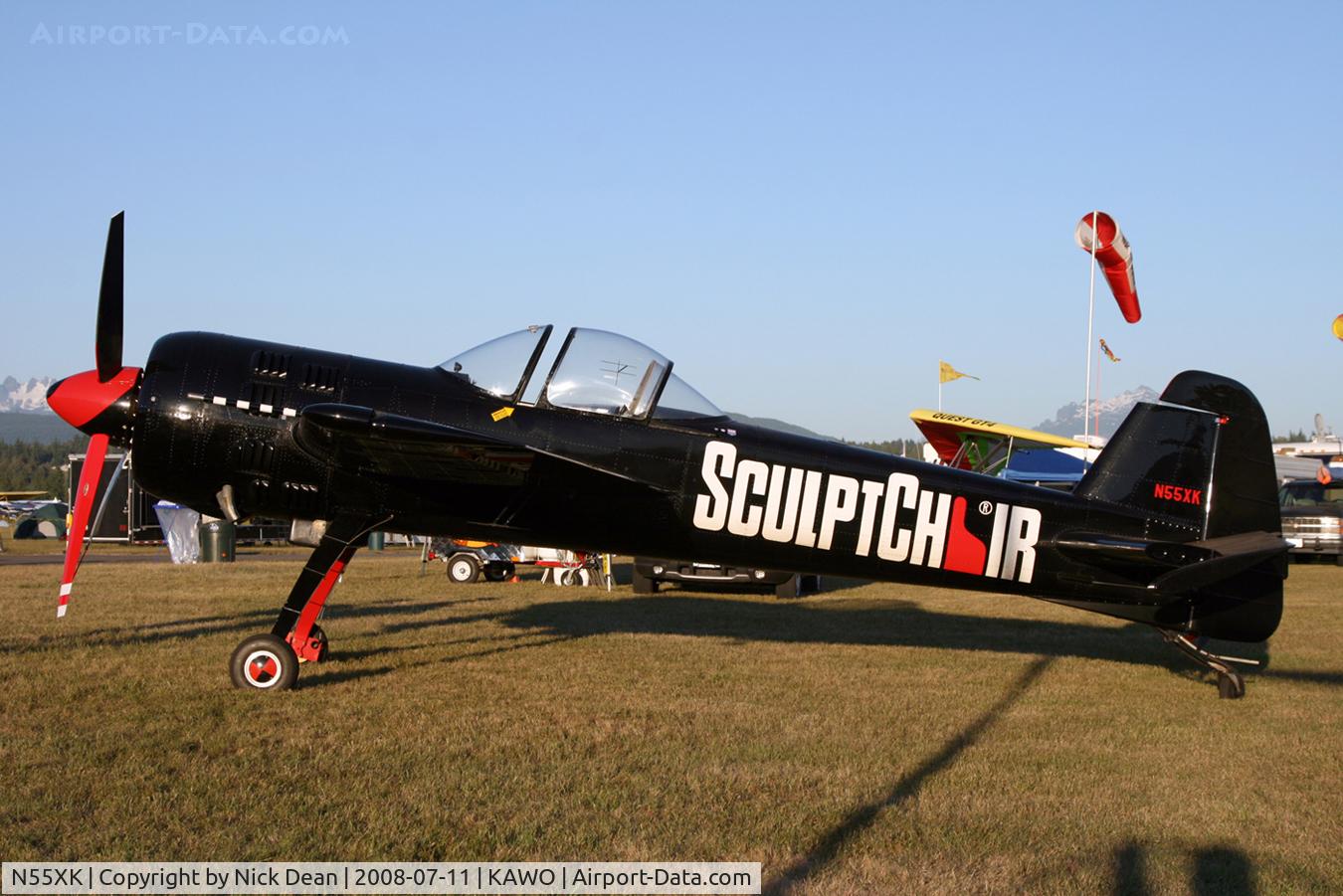 N55XK, 1992 Yakovlev Yak-55M C/N 920702, KAWO