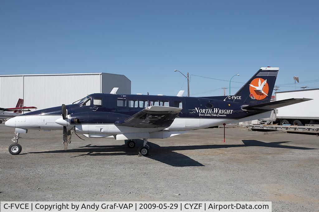 C-FVCE, 1969 Beech 99A C/N U-118, North Wright Beech 99